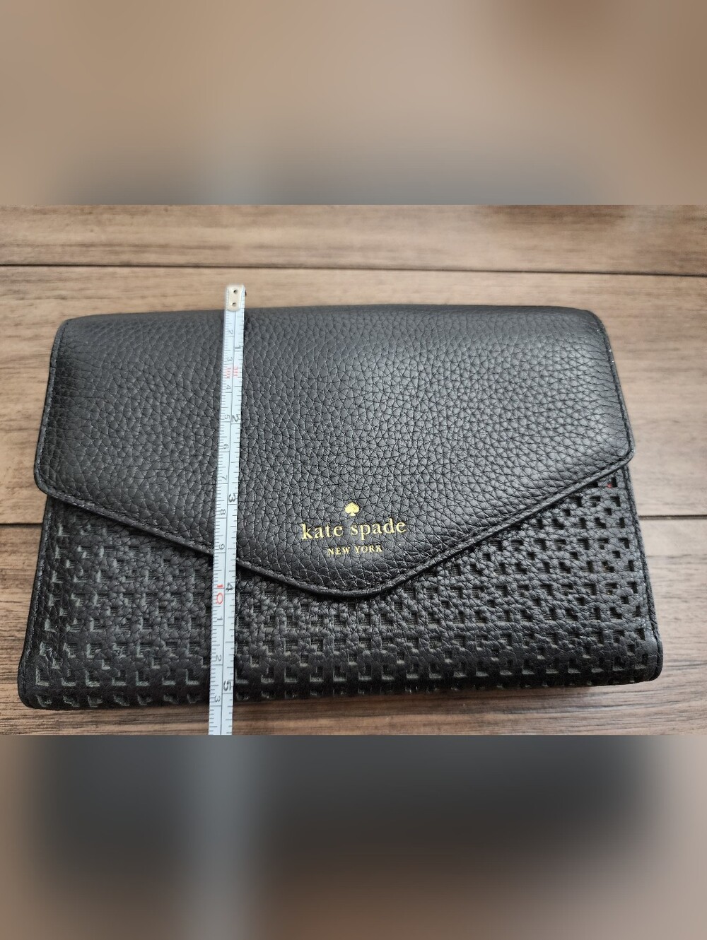 kate spade New York Black Leather Crossbody Bag - Picture 12 of 16